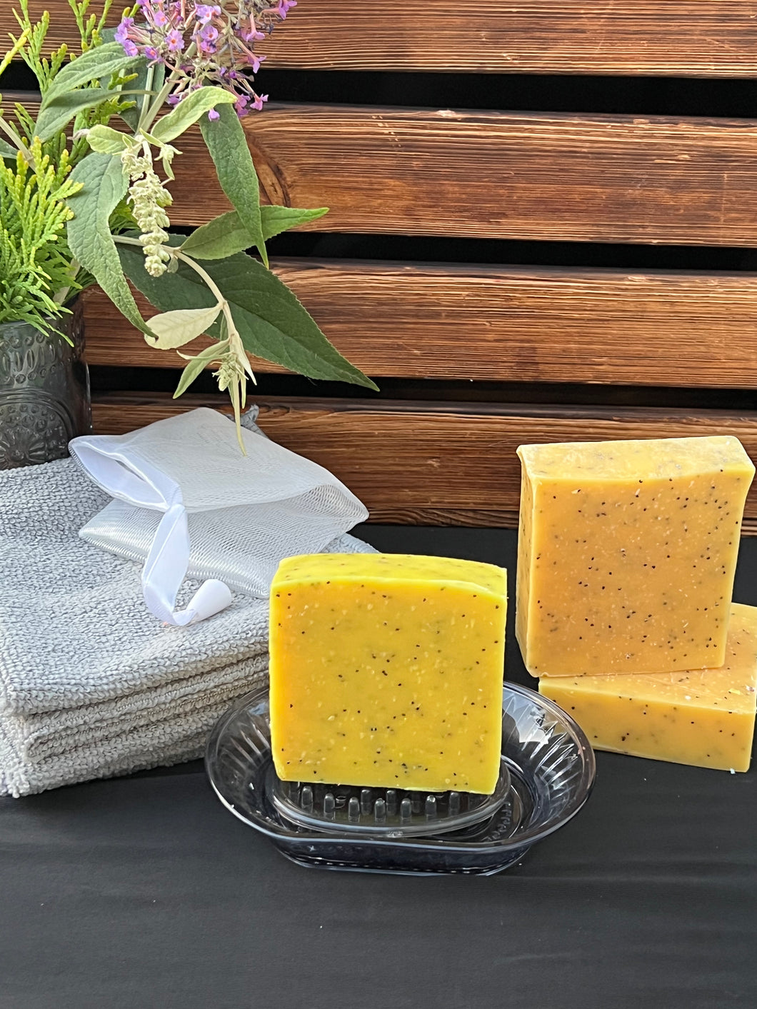 Lemon Poppyseed Artisan Soap